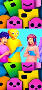 Teenagers and Rboot excited about AI